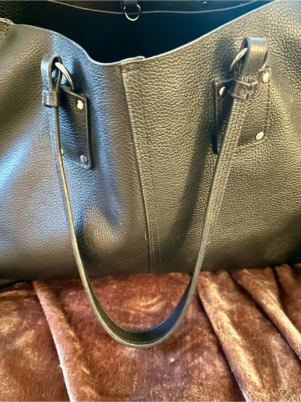 Botkier Black Leather Satchel Tote